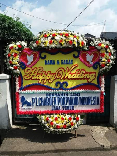 Karangan Bunga Pernikahan  sarolangun